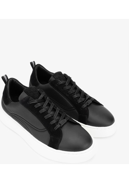 Psky Erkek Siyah/siyah Deri & Tekstil Sneakers & Spor Ayakkabı 933 Paganını Erk Ayk Y24