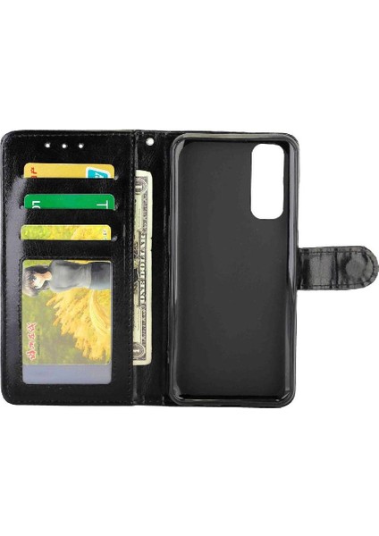 Realme 7 Kart Tutucu Darbeye Pu Deri Kickstand Için Flip Case (Yurt Dışından) fiyatları