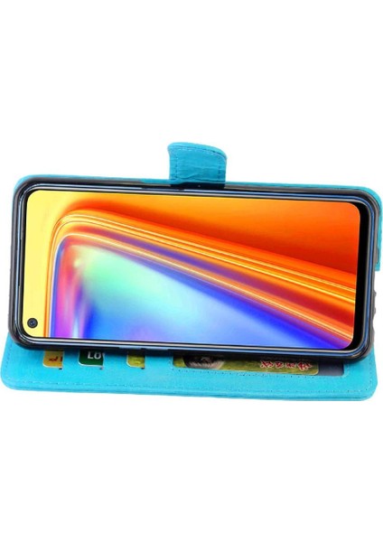 Realme 7 Kart Tutucu Darbeye Pu Deri Kickstand Için Flip Case (Yurt Dışından) fırsatları