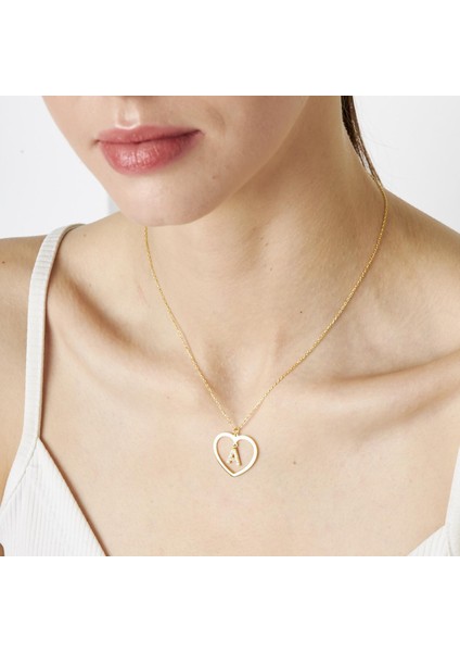 Ince Kalp Askı Harf Kolyesi fırsatları