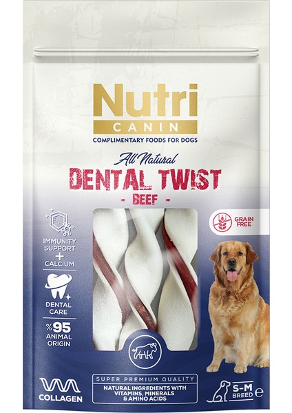 Nc Dental Twist Sığır 80gr 1 Adet