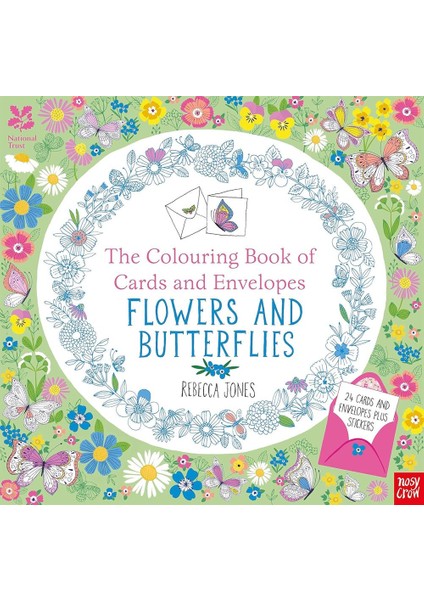 The Colouring Book of Cards and Envelopes - Rebecca Jones