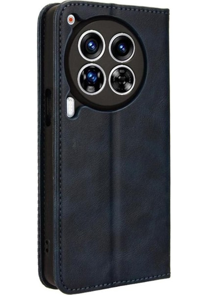 Tecno Camon 30 Premier 5g Cüzdan Manyetik Kapatma Pu Deri Için Kılıf (Yurt Dışından)