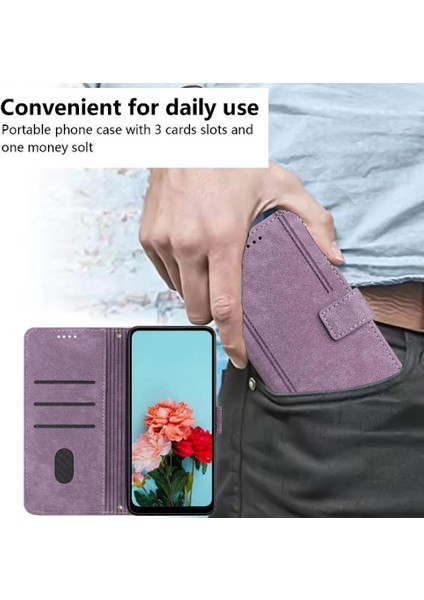 Xiaomi Redmi Için Flip Case 13 4g Kart Ekleme Kickstand Cüzdan Pu (Yurt Dışından)