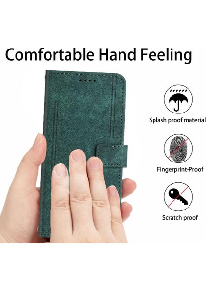 Oppo Oppo 12 5g Cüzdan Kickstand Kart Ekleme Pu Deri Için Flip Case (Yurt Dışından) fiyatları