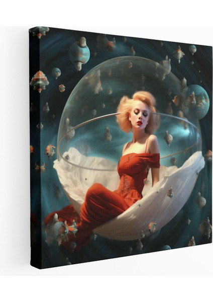 Marilyn Monroe Kanvas Tablo - Gerçeküstü Rüya Gibi Duvar Tablosu - Marilyn Monroe, Kanvas Tablo, Hayal Gücü, 50X50
