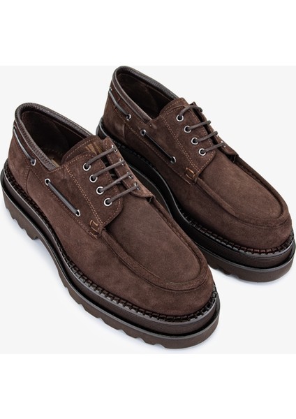 Evva Erkek Kahverengi Süet Hakiki Deri Casual Ayakkabı 771 502 Erk Ayk Y24 fiyatları
