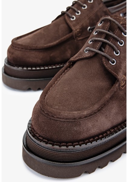 Evva Erkek Kahverengi Süet Hakiki Deri Casual Ayakkabı 771 502 Erk Ayk Y24 modelleri