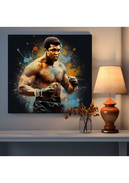 Muhammed Ali Duvar Sanatı - Muhammed Ali, Boks, Spor, Galeri, 30X30 fiyatları