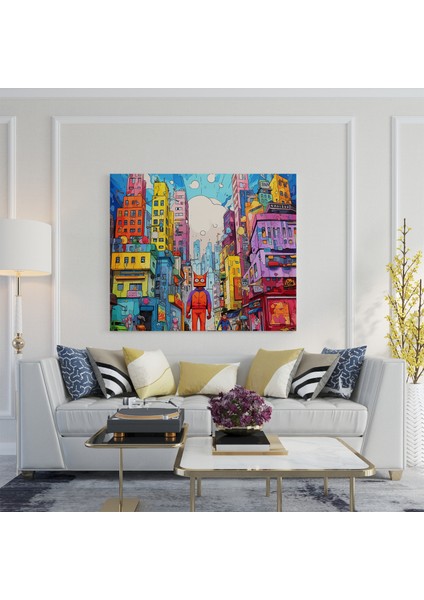 Karikatür Süper Kahraman Ikili Kanvas Tablo, 30X30 fiyatları