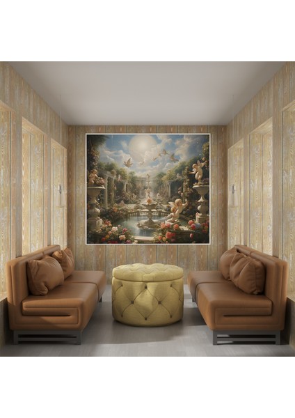 Mitos Bahçesi - Kanvas Tablo, 30X30 fiyatları