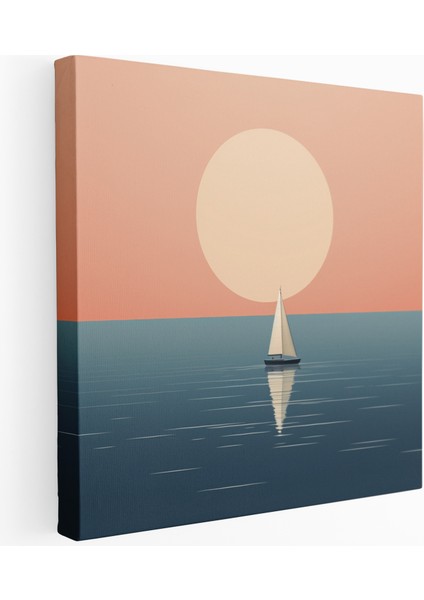 Kanvas Tablo - Serenity Deniz Manzarası, 30X30