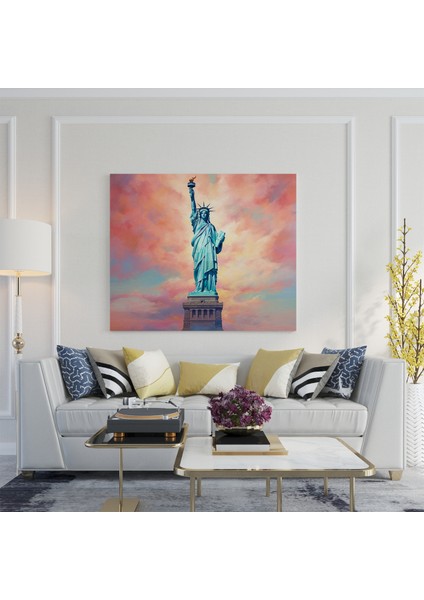 Özgürlük Izi - Empresyonist Kanvas Tablo, 30X30 fiyatları