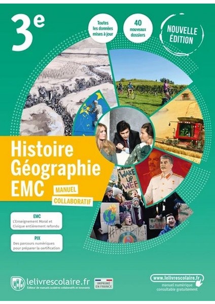 Histoire Geographie Emc 3E - Anne-Claire Paillard