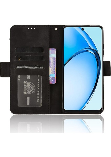 Oppo A60 4g Deri Cüzdan Kapak Için Kılıf Manyetik Kapatma Ayarlanabilir (Yurt Dışından) modelleri