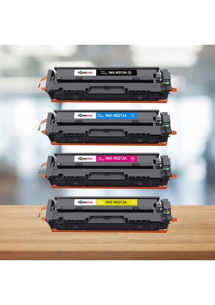 Hp 207A Color Laserjet Pro M255DW Muadil Toner Takım- Çipli