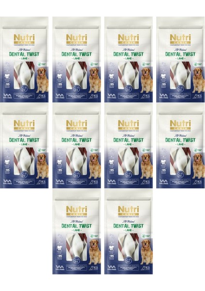 Nc Dental Twist Kuzu 120gr 10 Adet