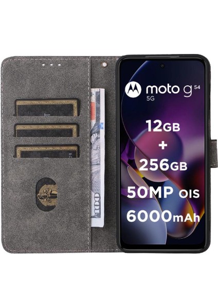 Motorola Moto G54 5g Rfıd Engelleme Flip Folio Cüzdan Manyetik Pu (Yurt Dışından) fırsatları