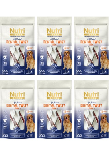 Nc Dental Twist Ördek 80gr 6 Adet