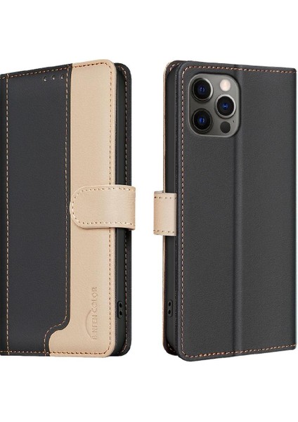 IPhone 14 Için Flip Case Pro Max Kickstand Flip Folio Kart Yuvaları Tutucu Tpu (Yurt Dışından)