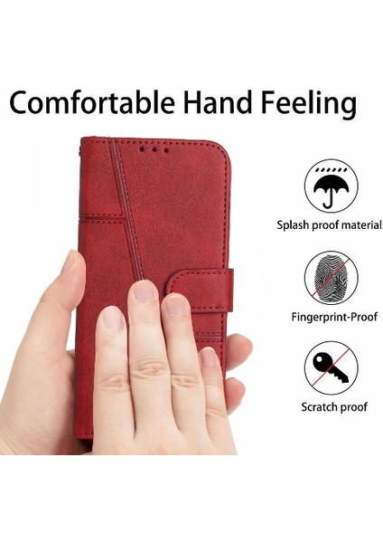Xiaomi Redmi Için Flip Case 13 4g Pu Deri Yan Toka Tam Koruma (Yurt Dışından)