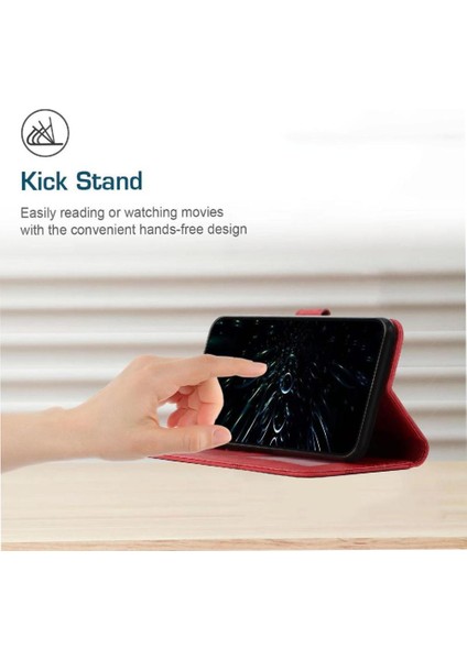 Xiaomi Redmi Için Flip Case 13 4g Pu Deri Yan Toka Tam Koruma (Yurt Dışından)