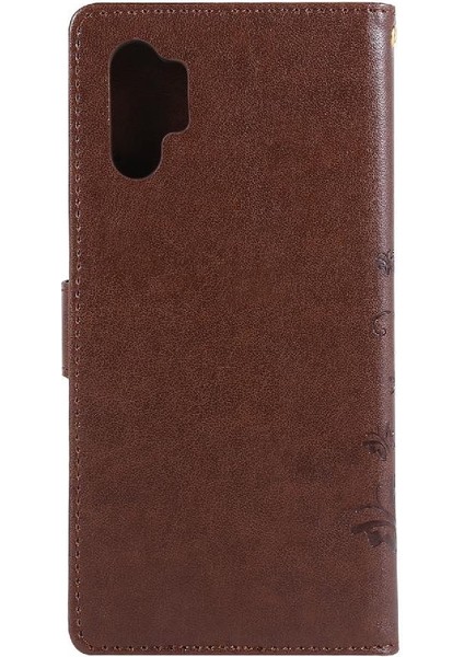 Samsung Galaxy Not 10 Artı Pu Deri Kickstand Manyetik Için Filp Durumda (Yurt Dışından)