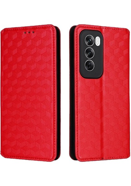 Oppo Oppo 12 Pro 5g Için Flip Case Cüzdan Pu Deri Kart Yuvaları Tutucu (Yurt Dışından)