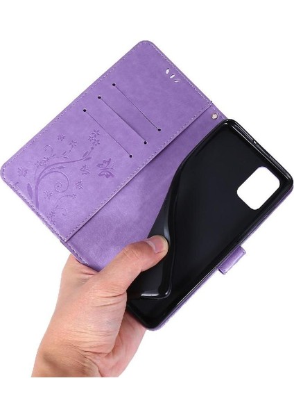 Samsung Galaxy A71 Kickstand Kart Tutucu Bilek Kayışı Kapatma Için Filp Durumda (Yurt Dışından) indirimleri