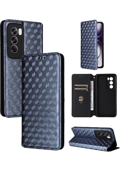 Oppo Oppo 12 Pro 5g Için Flip Case Cüzdan Pu Deri Kart Yuvaları Tutucu (Yurt Dışından)