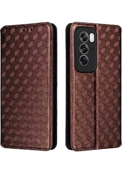 Oppo Oppo 12 5g Manyetik Kapatma Kart Yuvaları Tutucu Pu 3D Için Flip Case (Yurt Dışından) indirimleri