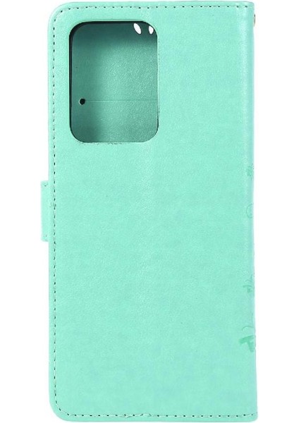 Samsung Galaxy S20 Ultra Kart Tutucu Için Pu Deri Kickstand Durumda (Yurt Dışından)