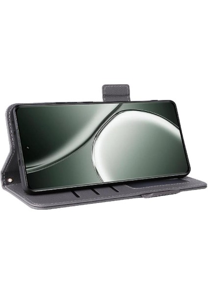 Realme Gt Neo6 Yan Toka Manyetik Kart Yuvaları Tutucu Pu Için Flip Case (Yurt Dışından) indirimleri