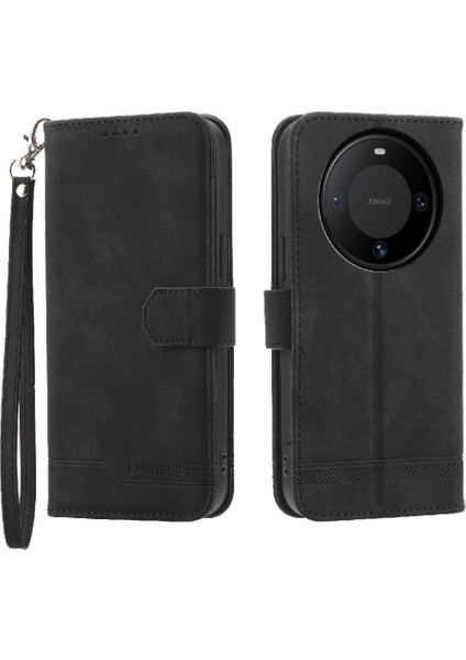Huawei Mate 60 Nakit Cep Manyetik Kapatma Premium Kart Için Flip Case (Yurt Dışından)