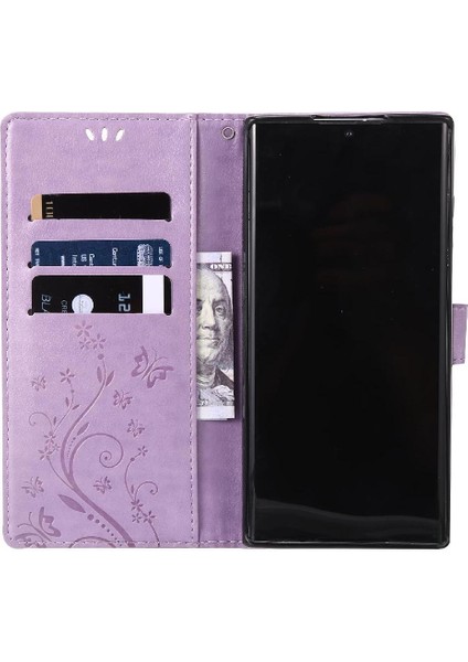 Samsung Galaxy S22 Için Filp Durumda Ultra 5g Bilek Kayışı Kart Tutucu Pu (Yurt Dışından)