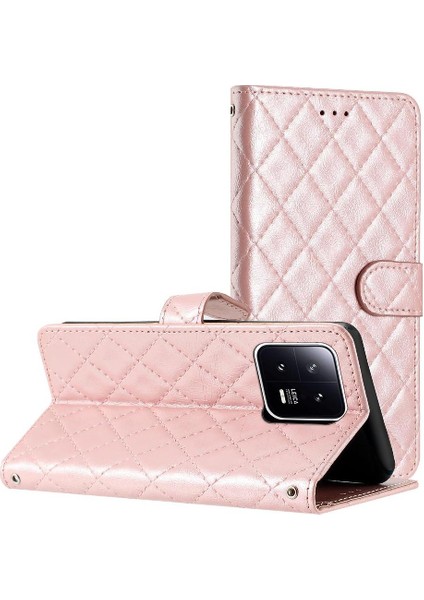 Xiaomi 13 Tpu Darbeye Manyetik Folio Pu Deri Cüzdan Için Flip Case (Yurt Dışından)