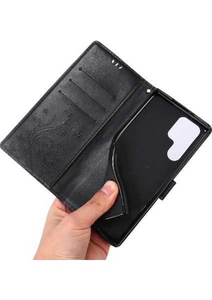 Samsung Galaxy S24 Ultra Kart Tutucu Kickstand Pu Deri Için Filp Durumda (Yurt Dışından) fiyatları