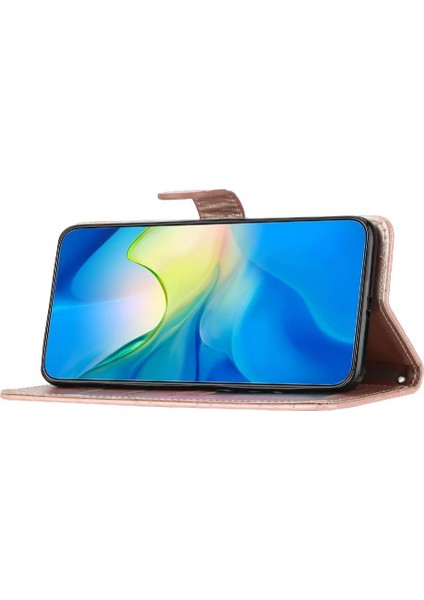 Xiaomi Redmi Not 10 Için Flip Case Pro Kickstand Kart Yuvaları Tutucu Folio (Yurt Dışından)