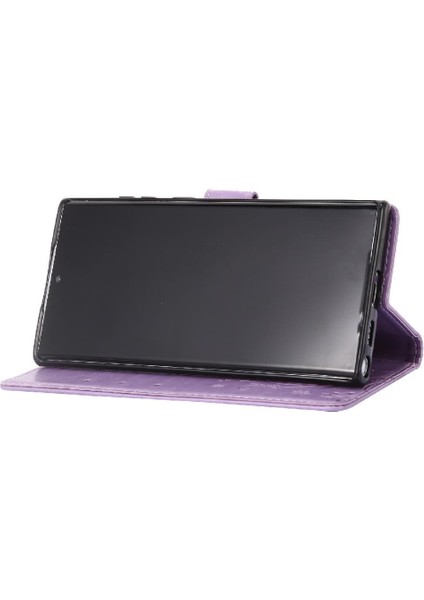 Samsung Galaxy S24 Ultra Kart Tutucu Kickstand Pu Deri Için Filp Durumda (Yurt Dışından) fırsatları