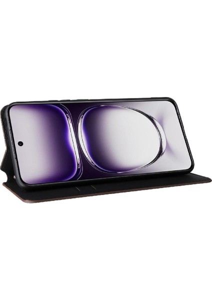 Oppo Oppo 12 Pro 5g Için Flip Case Cüzdan Pu Deri Kart Yuvaları Tutucu (Yurt Dışından) modelleri