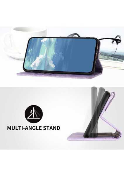 Samsung Galaxy M15 Pu Deri Manyetik Kapak Flip Cüzdan Için Flip Case (Yurt Dışından)