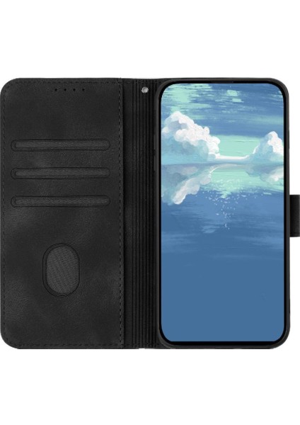 Realme C55 Flip Cüzdan Pu Deri Için Flip Case Kart Yuvası Standı ile Kapak (Yurt Dışından)