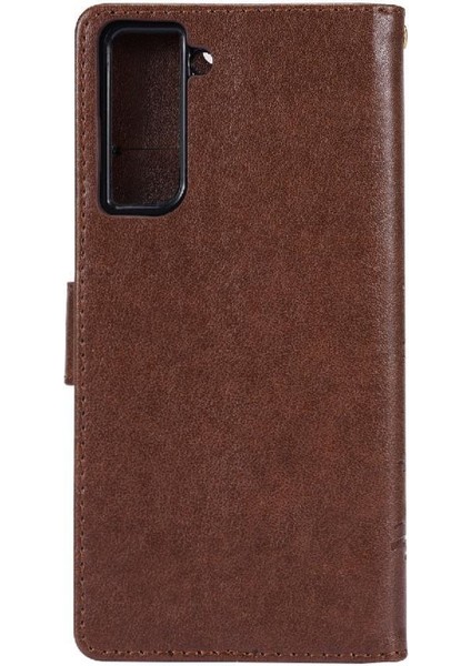 Samsung Galaxy S21 Için Kickstand Durumda Kart Tutucu Manyetik Kapatma Pu (Yurt Dışından) fırsatları