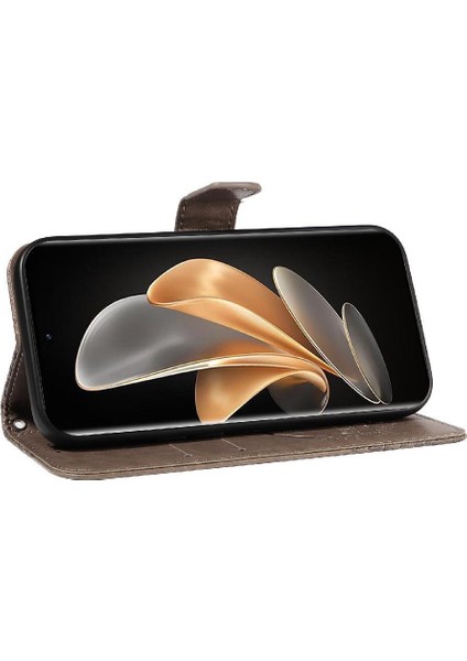 Vıvo V29 5g Için Flip Case Kredi Kartı Yuvası ile Ayrılabilir El Kayışı Yüksek (Yurt Dışından)