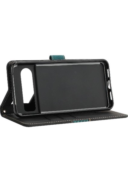 Google Piksel 8 Manyetik Kapatma Kart Yuvası Kickstand Bilek Için Cüzdan Kılıf (Yurt Dışından) fırsatları