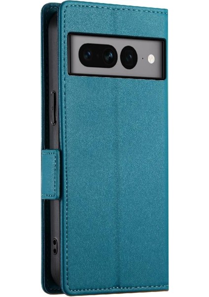 Google Piksel 7 Pro Cüzdan Kart Yuvaları Için Flip Case Iş Günlük Kullanım Flip (Yurt Dışından)