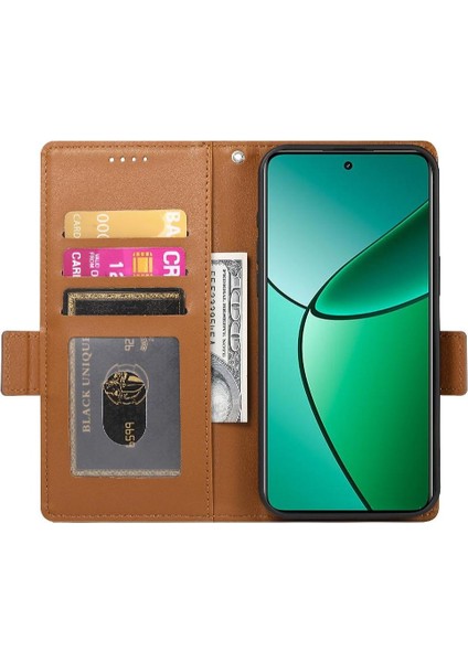 Realme 12 Artı Cüzdan Kartvizit Yuvaları Flip Case Günlük Kullanım Için Flip Case (Yurt Dışından) indirimleri