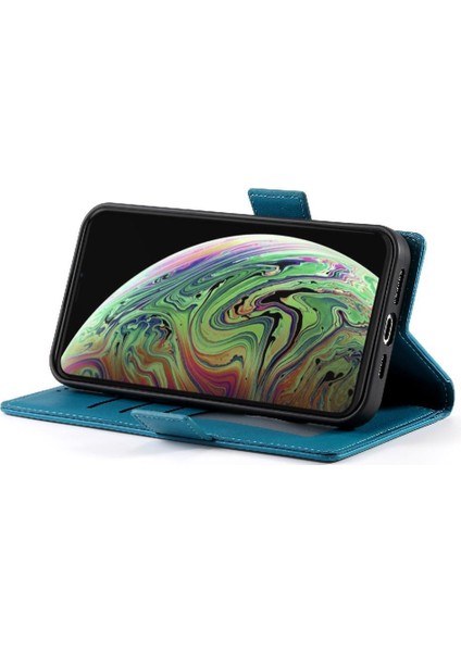 IPhone Xs Max Cüzdan Flip Iş Kartı Yuvaları Günlük Kullanım Için Flip Case (Yurt Dışından)