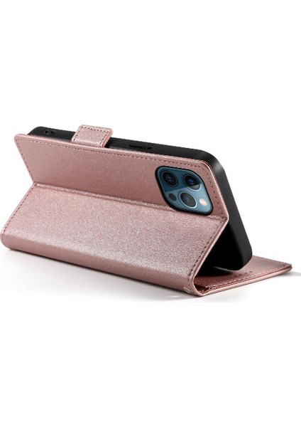 IPhone 12 Için Flip Case Pro Max Günlük Kullanım Flip Cüzdan Kartvizit Yuvaları (Yurt Dışından)