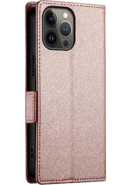 IPhone 13 Için Flip Case Pro Max Kartvizit Yuvaları Cüzdan Günlük Kullanım Flip (Yurt Dışından)